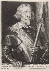 Retrato de Carlos Coloma de Paulus Pontius